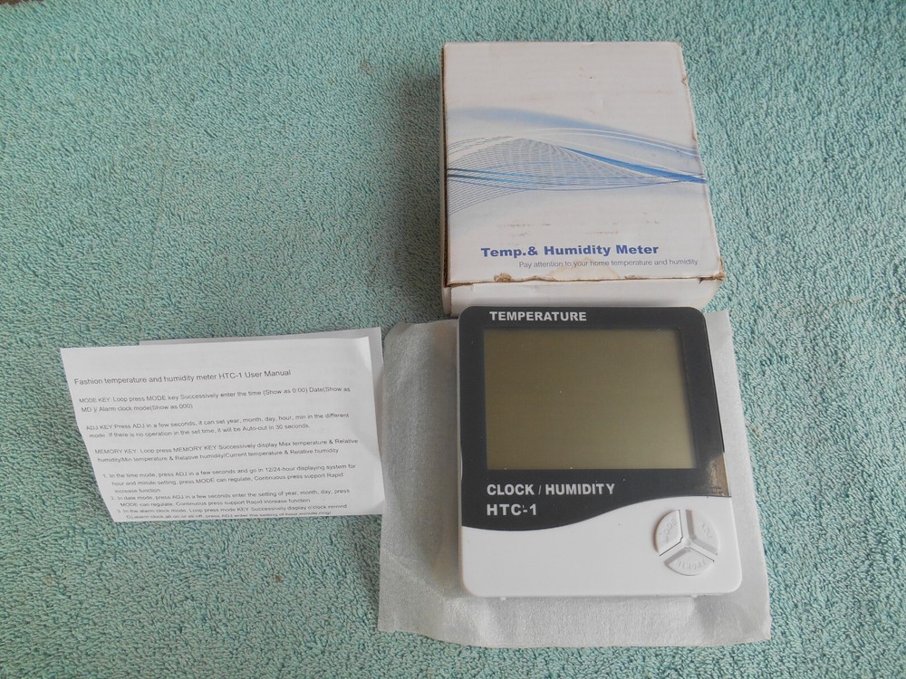 Quality Assurance HTC-1 Thermo-hygrometer