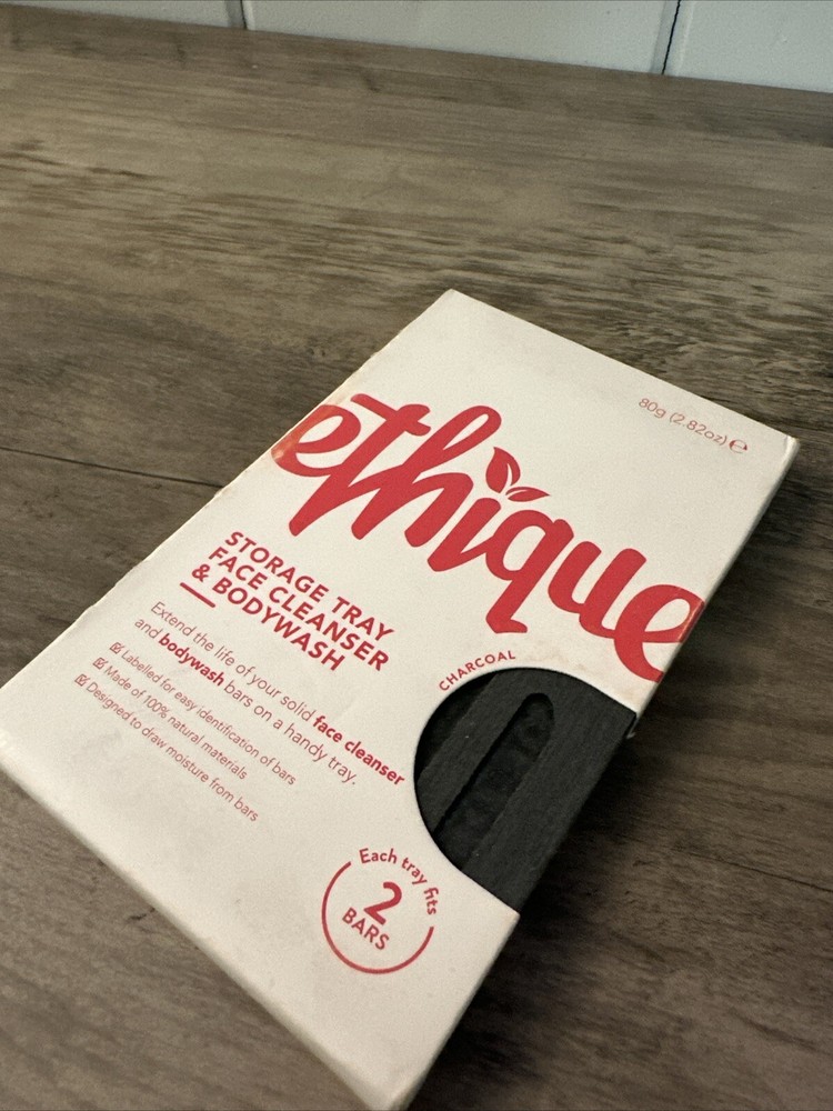 Ethique Charcoal Face & Body Storage Tray
