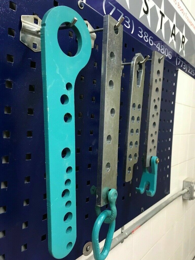 SET#28 Multi Hole Pull Plates Draw Bar Set Claw Auto body frame machine tool