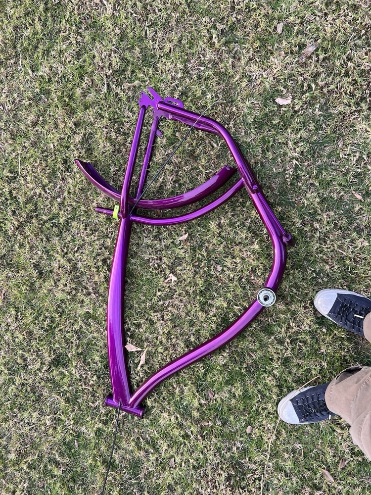 Chopper Bicycle Frame
