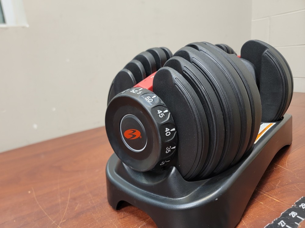 Bowflex SelectTech 552 Adjustable Single Dumbbell, 5lb-52.5lb