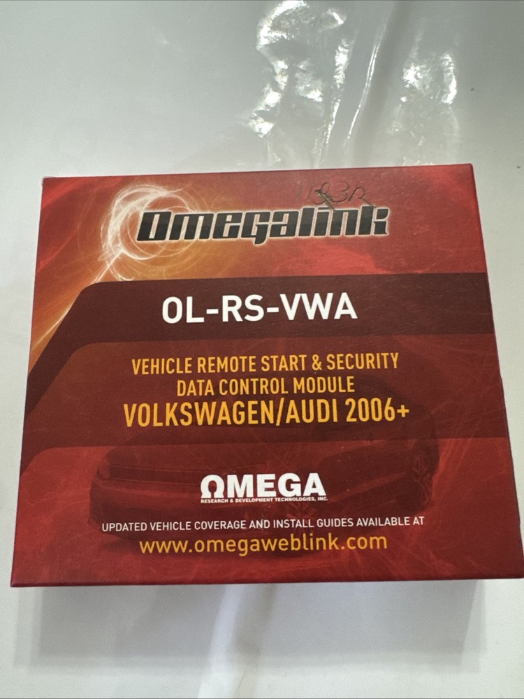 New Omegalink OL-RS-VWA vehicle remote start and security data control module..