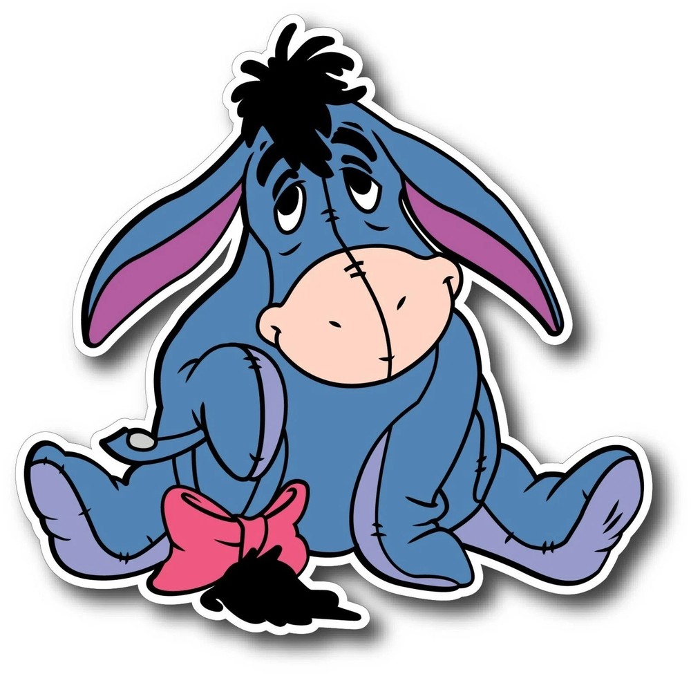EEYORE  Sticker Decal XV