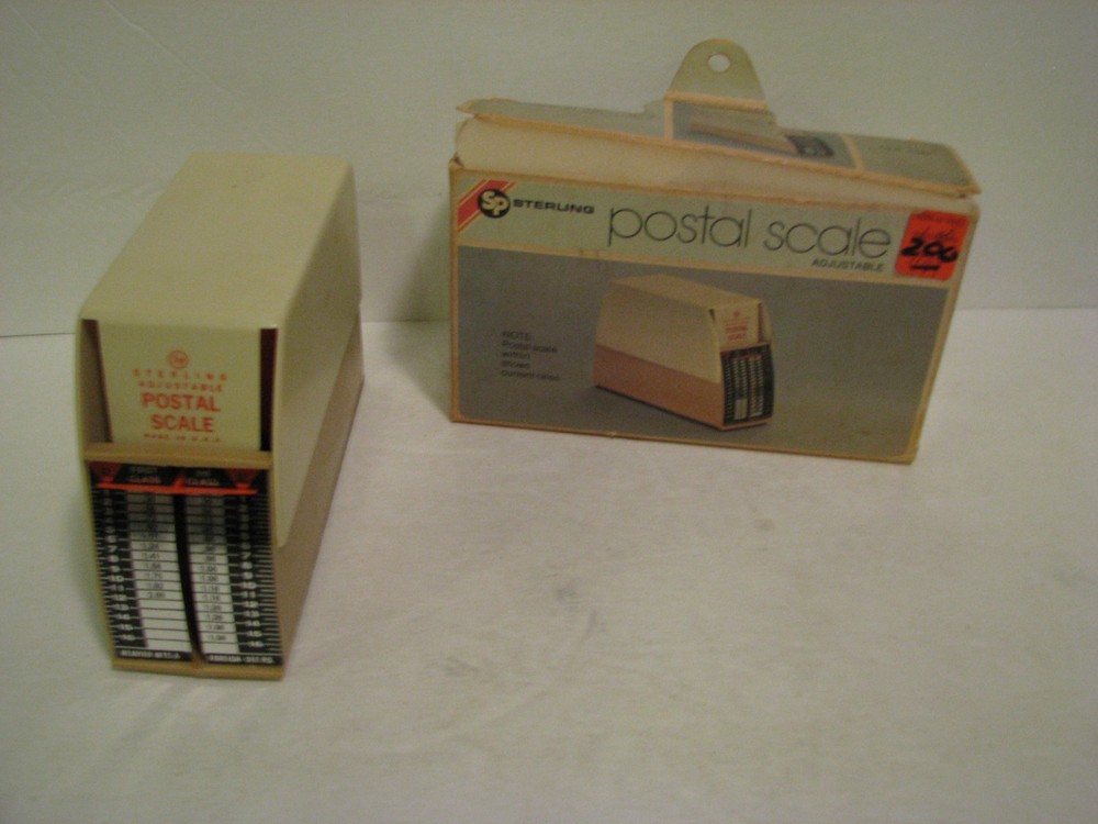 Vintage Sterling Postal Scale    # 642