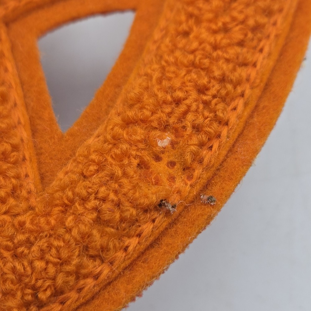 Large Vintage Letterman Varsity Patch | Orange | Lowe & Campbell
