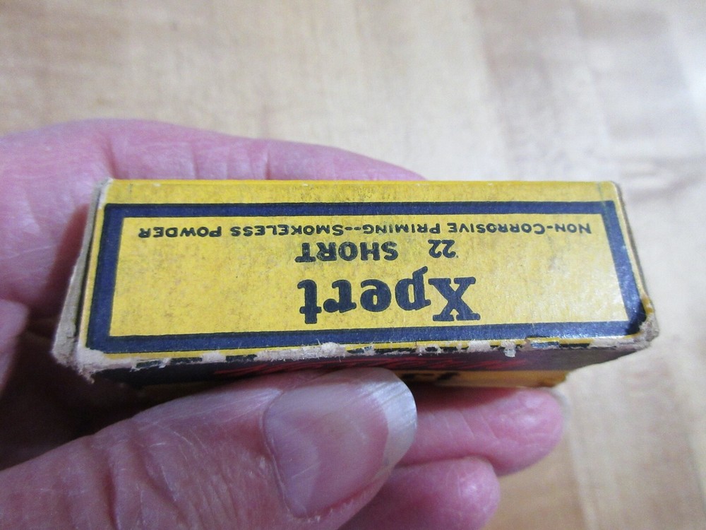 Empty Ammo Box Western Xper 22 SHORT W18 #20