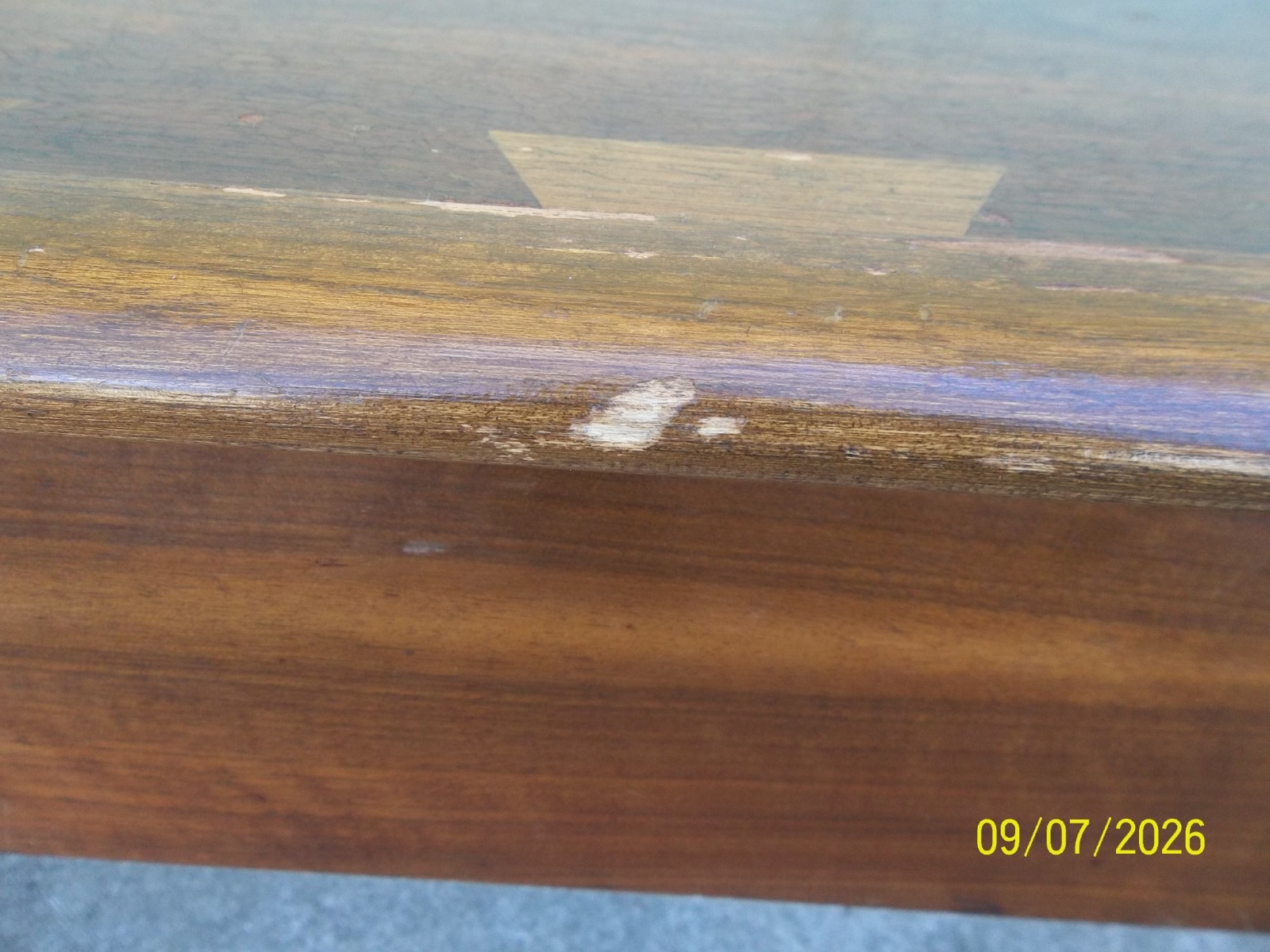 Vintage Lane Acclaim Andre Bus Mid Century MCM End Table with Drawer