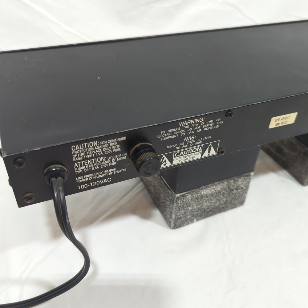 BBE 362 Sonic Maximizer 2-Channel Rack Mount Signal Processor Enhancer ■ TESTED