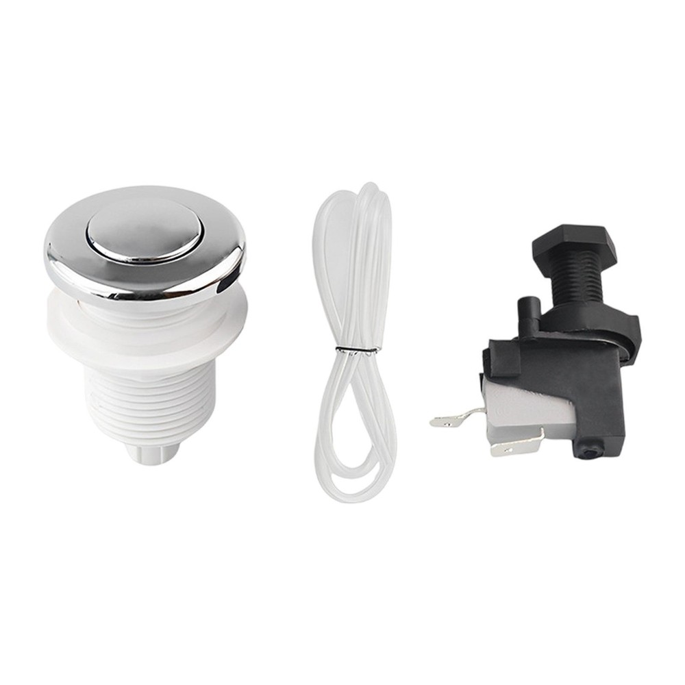Self-lock Air Switch Button Air Switch Kits Jetted Disposer on/Off Switch