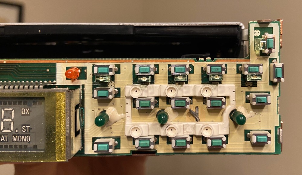 Replacement Button Switches (5pcs pkg) for Alpine 7909, 7618, 7801, 7294, Etc.