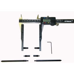 Central Tools 3K301 Drum and Rotor Adapter Kit Plus Caliper