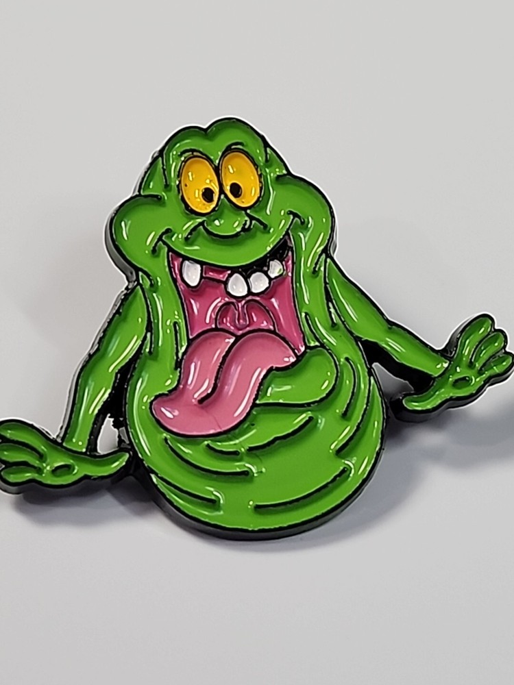 Slimer The Mean Green Ghost Lapel Pin Ghostbusters *