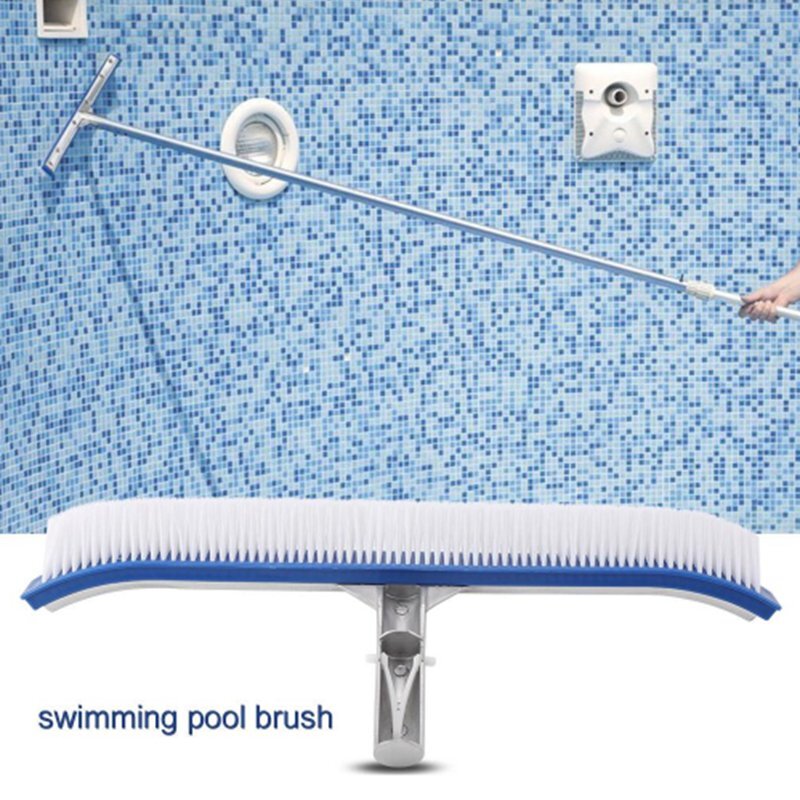 Pool Brush Head for Cleaning Pool Wall, Inground/Above Ground Pool Scrub Brushes