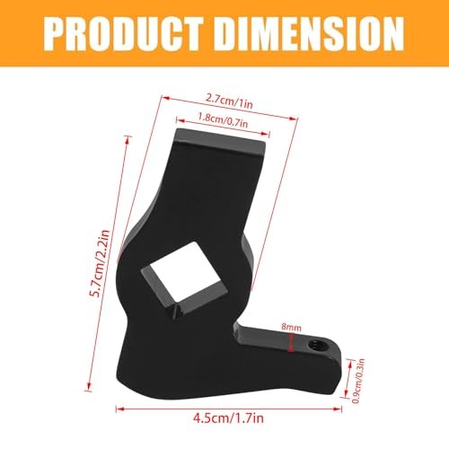 Adjustable Kickstand Stop Jiffy Stand Leg Stop Replacement For Harley black