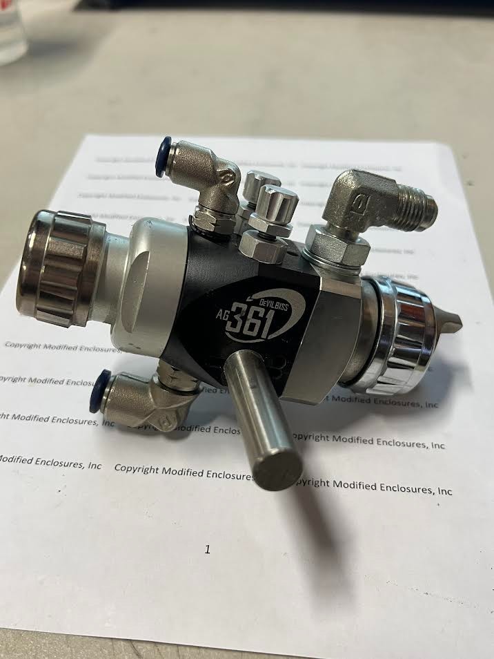 Devilbiss AG361 Automatic Spray Head B2148684 Used
