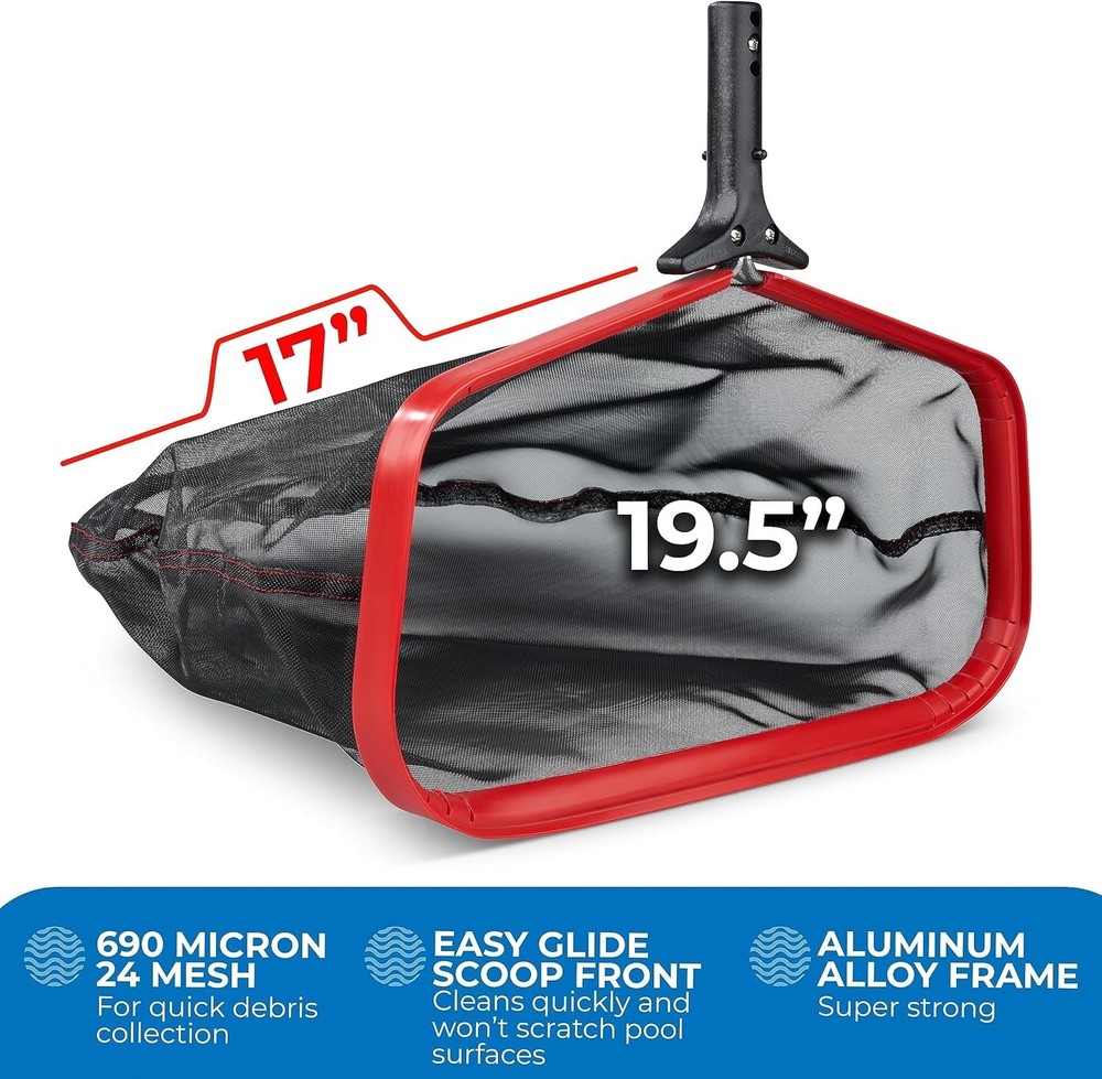 19-Inch ProTuff Pool Net with EZ-Replace Design & Unconditional 490 Promise