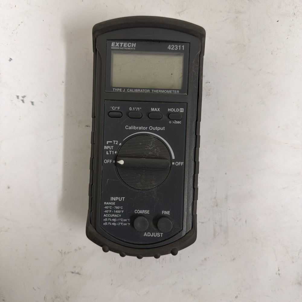 Extech Instruments 42311 Type J Calibrator Thermometer Indicator Meter