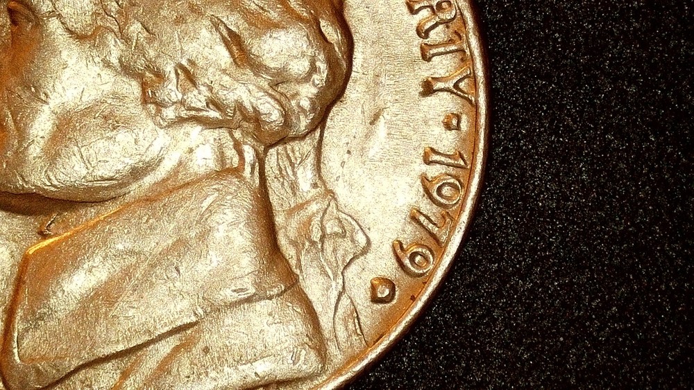 1975 D Nickel DDO, DDR