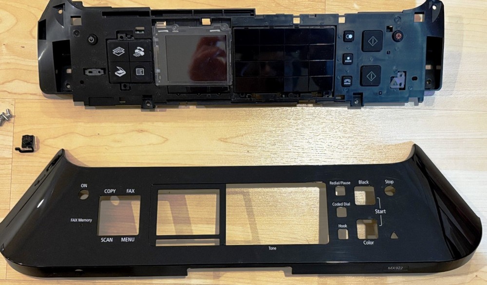 Canon Pixma MX922 Control Panel Display Screen