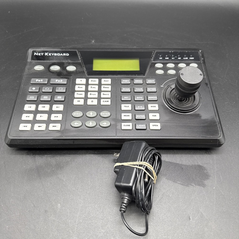 Net Key Board Controller Model KB210 For Surveillance Systems-W/Adapter