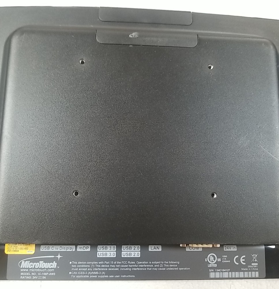 MicroTouch Solutions Touch Panel PC IC-156P-AW3