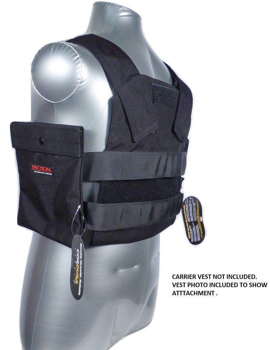 Tactical Scorpion Gear Body Armor Side plates attachment AR500 Bobcat Concealed