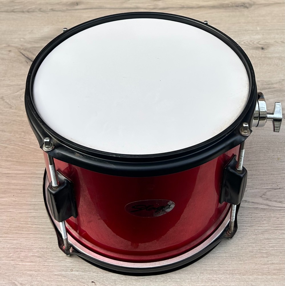 STAGG  10''x 07'' Rack Tom -Red - Wood shell