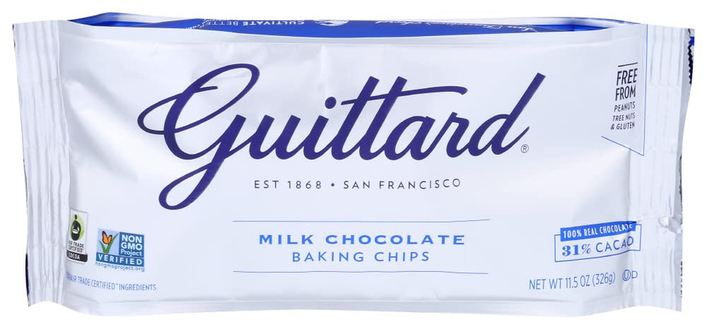Baking Chips, Milk Chocolate, 11.5 Oz