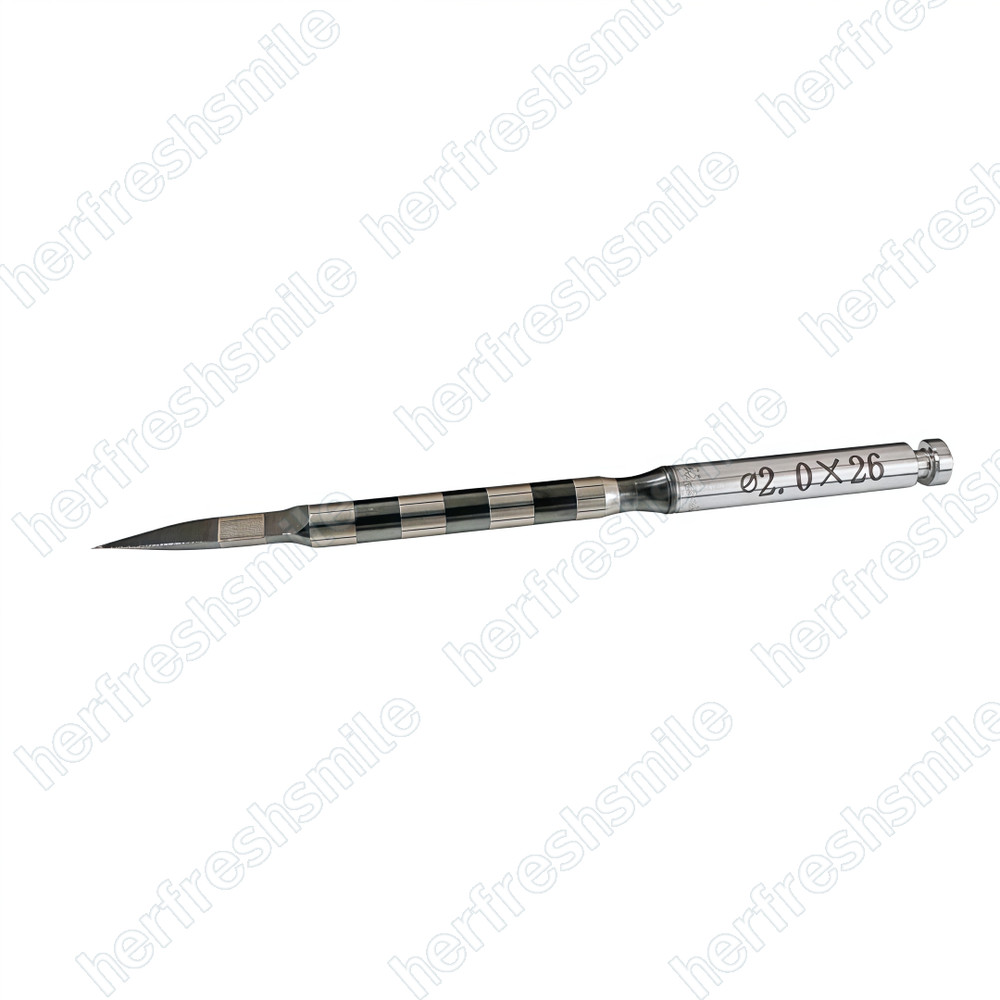 Dental Triangle Long Lance Pilot Drill Depth Mark Space Drill for 3.0 implant ⌀2