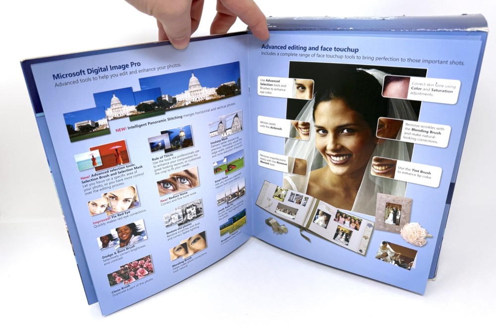 Microsoft Digital Image Suite 10 DVD & User's Manual - For Windows XP 2000 ME 98