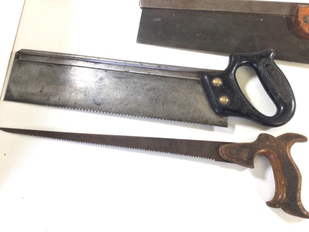 workshop found vintage saws