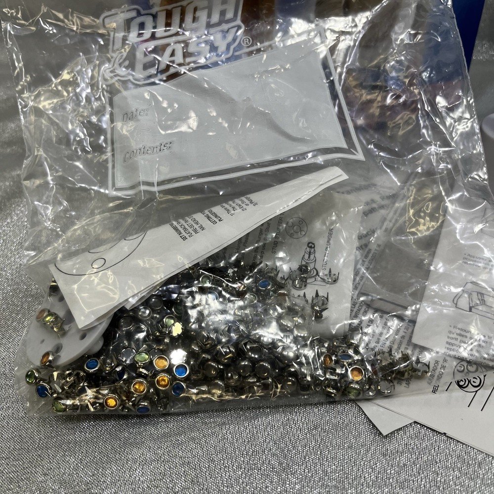 The Original Bedazzler Complete Rhinestones, Studs, Patterns Instructions