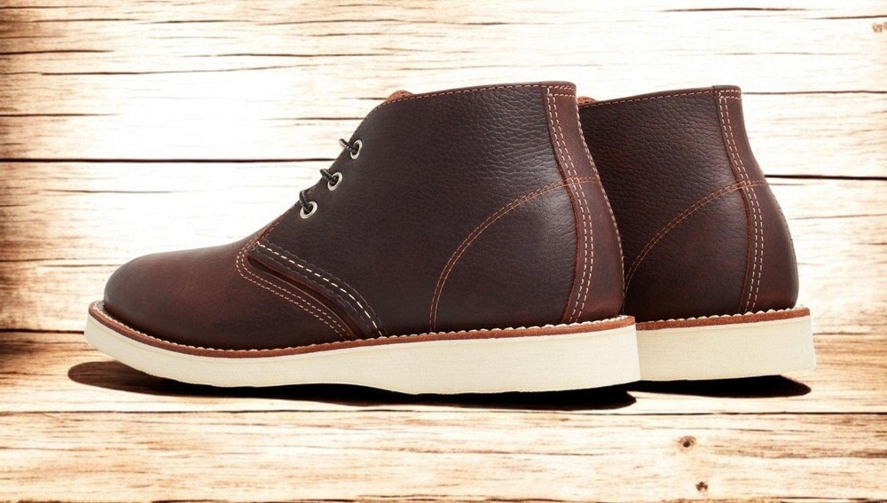 [3141-WIDE] MENS RED WING WORK CHUKKA (WIDE 2E WIDTH)