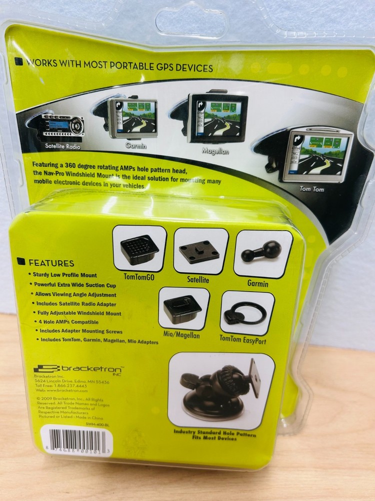 Univ. GPS Window Mount-Nav Pro / Peo Series