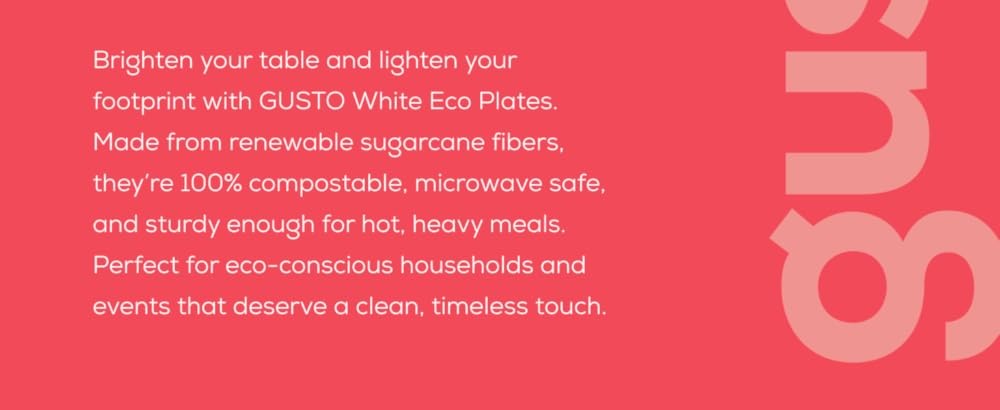 postable Srcane Paper Plates, Heavy Duty, Eco-Friendly,