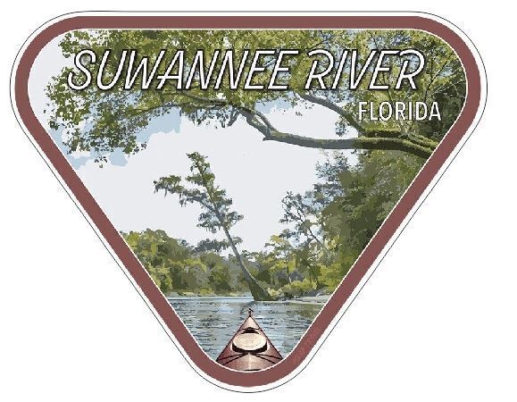 Suwannee River Florida Sticker Decal