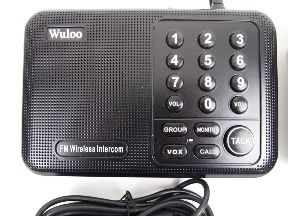 Wuloo WL666 WL-666 FM Wireless Home Intercom System 2 Pack