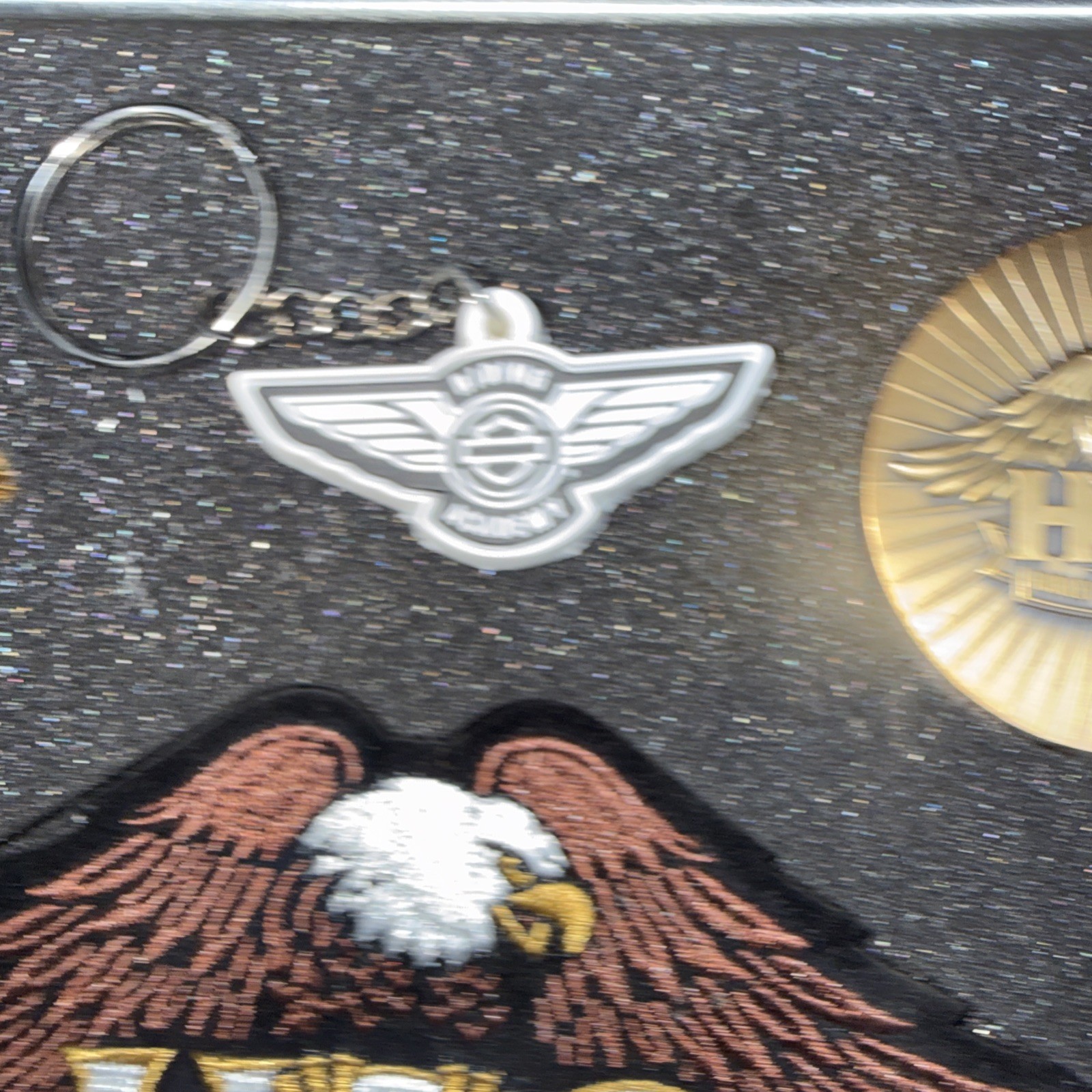 HOG Harley Owners Group Membership Welcome Patch, Pin, K Chain, & Challenge Coin