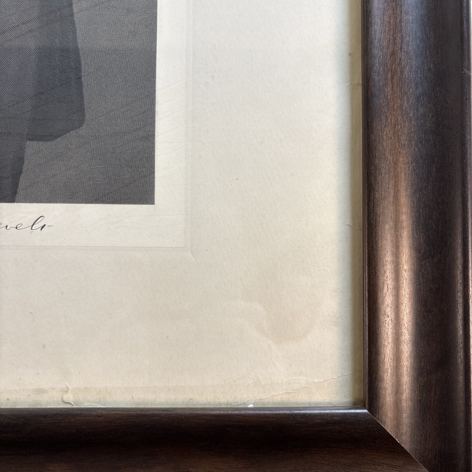 1903 Theodore Roosevelt Photogravure Portrait Gravure Co. of America Framed