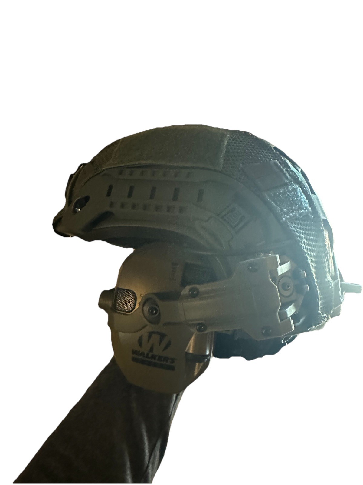Protech Delta 4 Ach NIJ 3A Helmet L/XL High Cut Conversion With Walker Razors