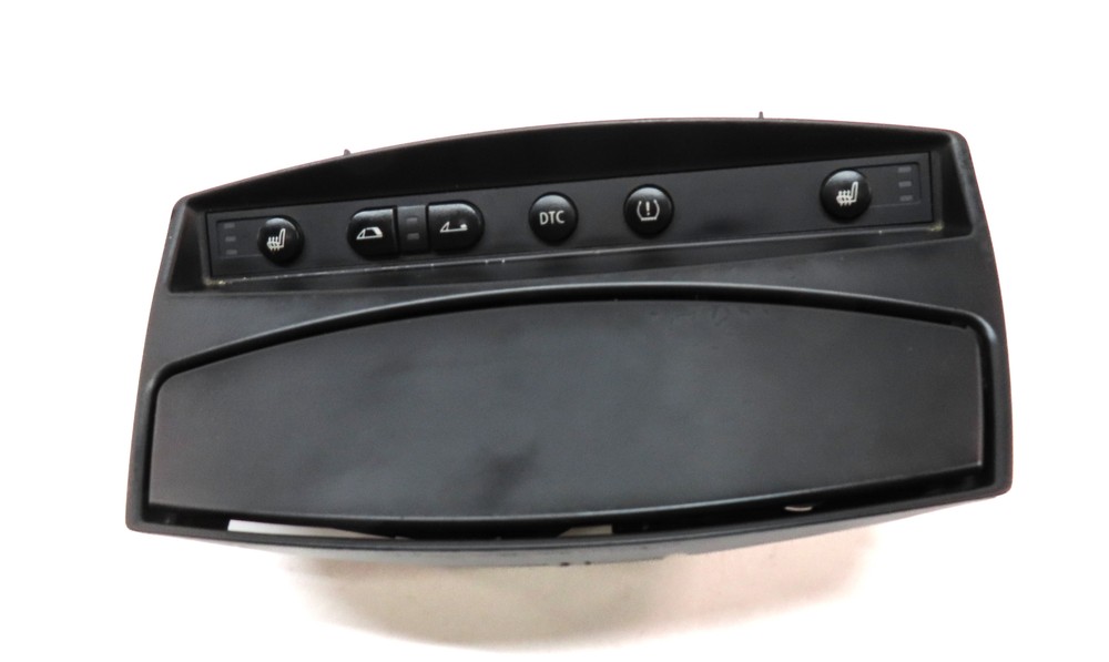 2008 BMW Z4 CONVERTIBLE E85 FRONT CENTER CONSOLE ASHTRAY w/ SWITCH PANEL (BLACK)
