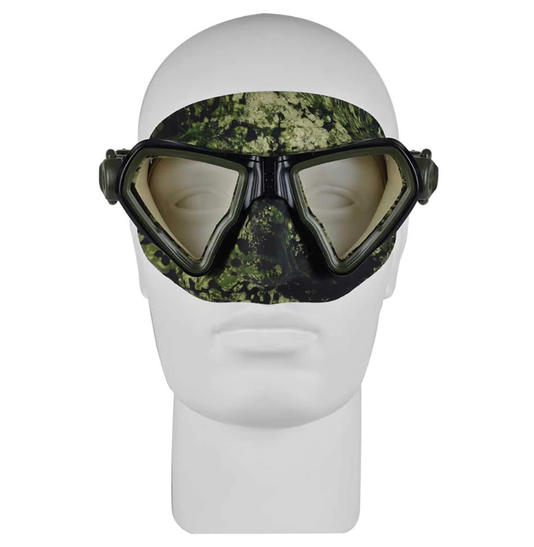 H. DESSAULT ELEMENT MASK WITH CAMERA MOUNT (AIR CAMO - GREEN)