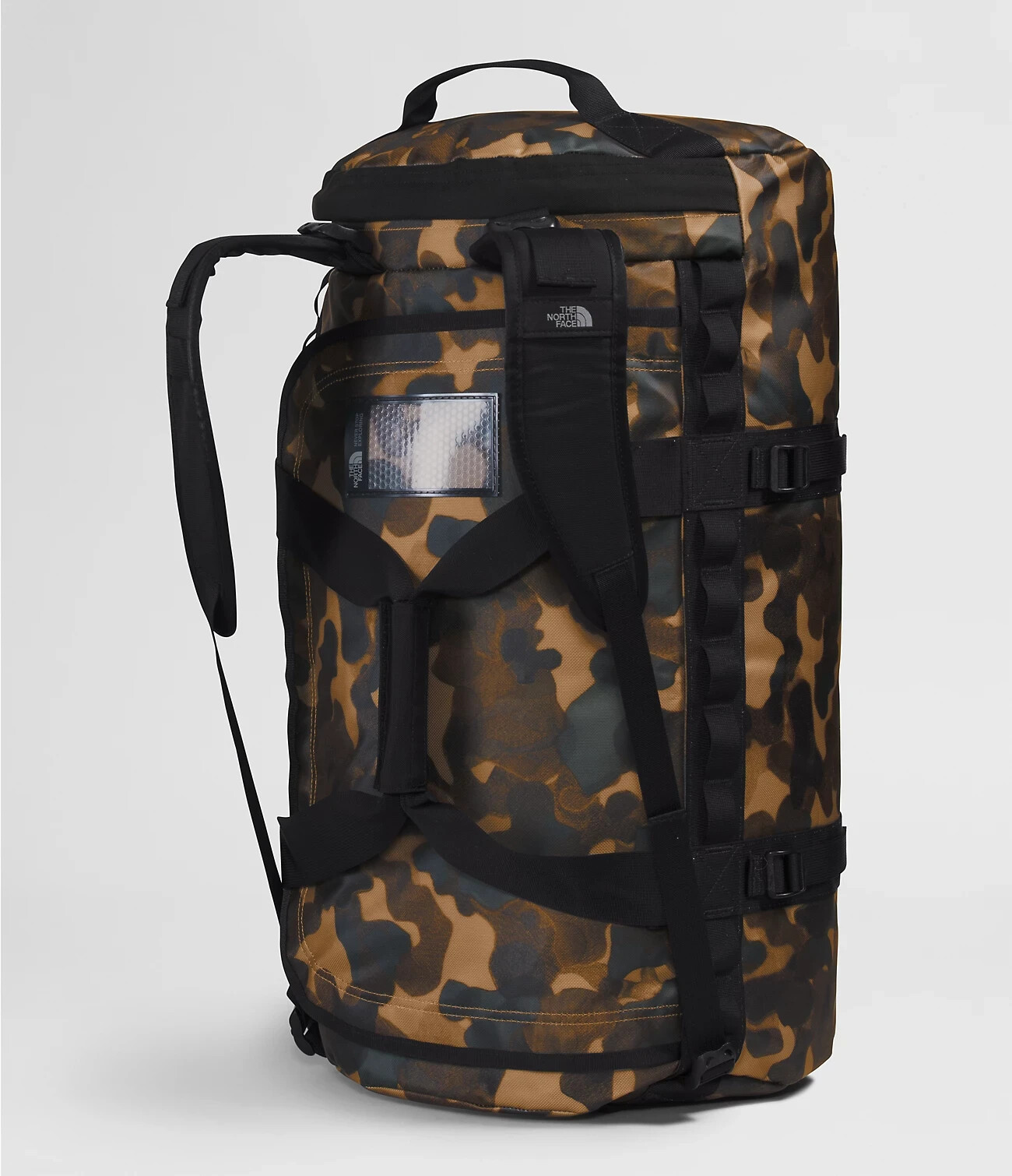 OEM - The North Face Base Camp Duffel M New Taupe Green Painted Camo Print