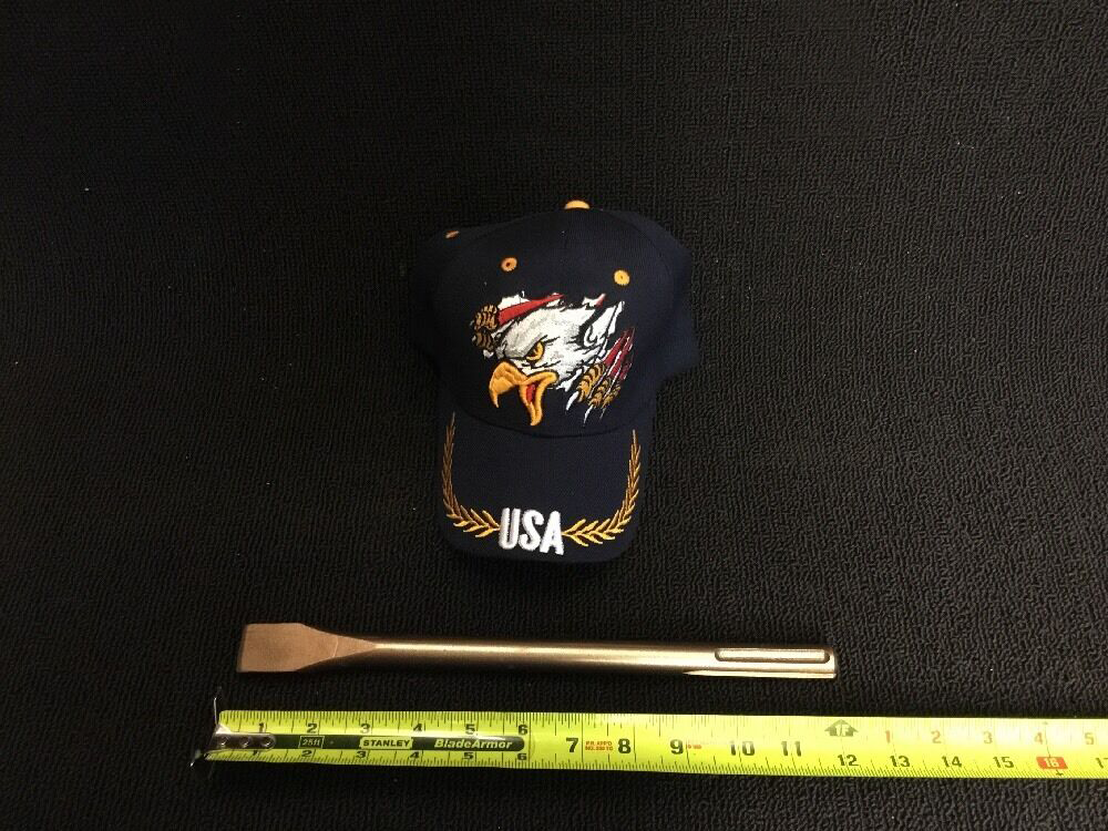 HILTI CHISEL FLAT SDS MAX 1" X 12" PREOWNED, FREE HAT, FAST SHIP