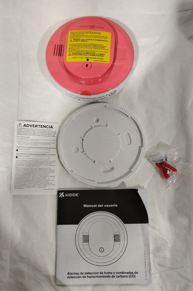Kidde Smoke & Carbon Monoxide Detector, LED Warning Light Indicators, 30CUD10