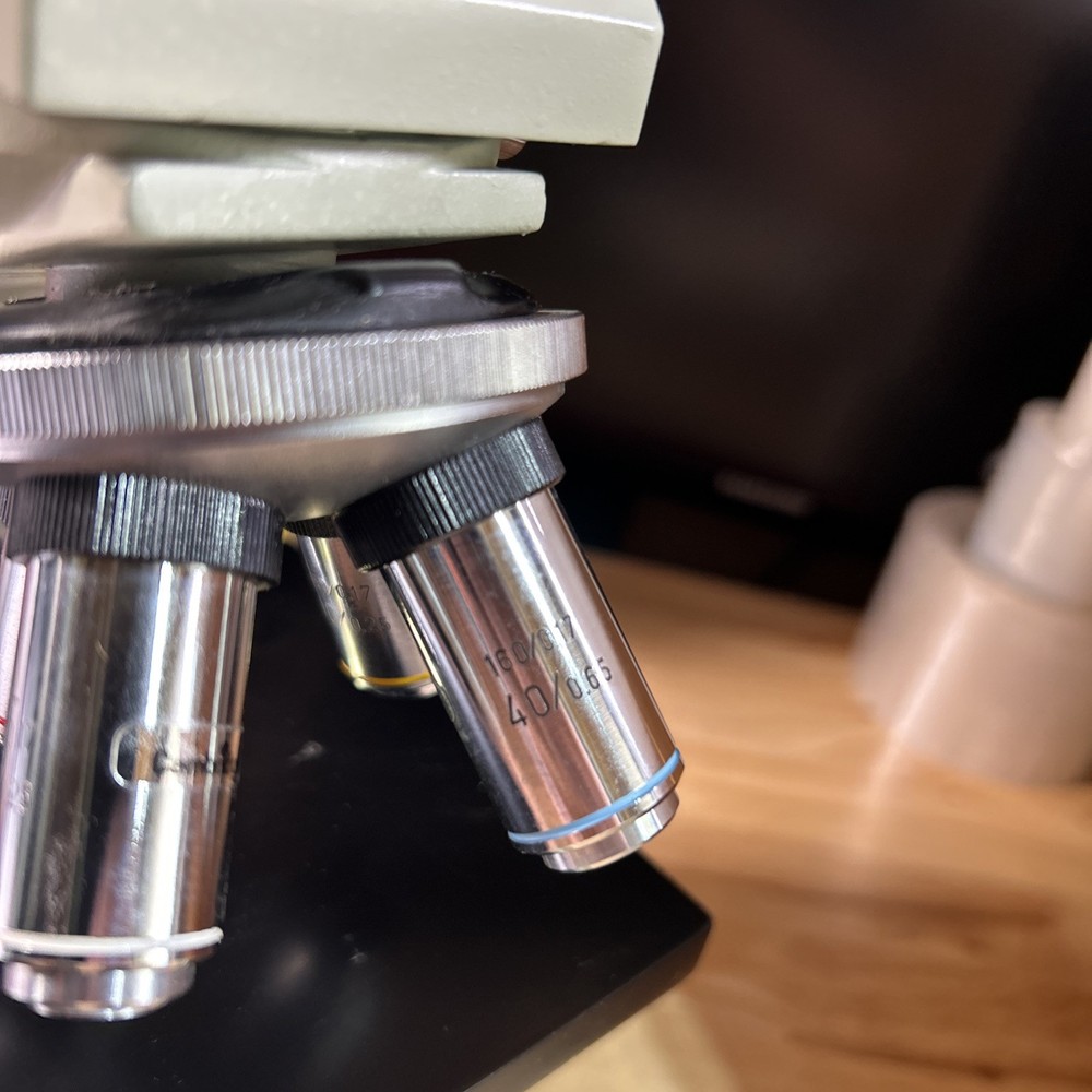 Cambridge Instruments Monocular Compound Microscope WF10X 4X/10X/40X Objectives