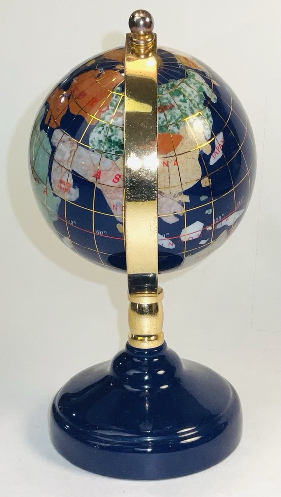 Globe World Map Desktop Globe 6" Deep Blue