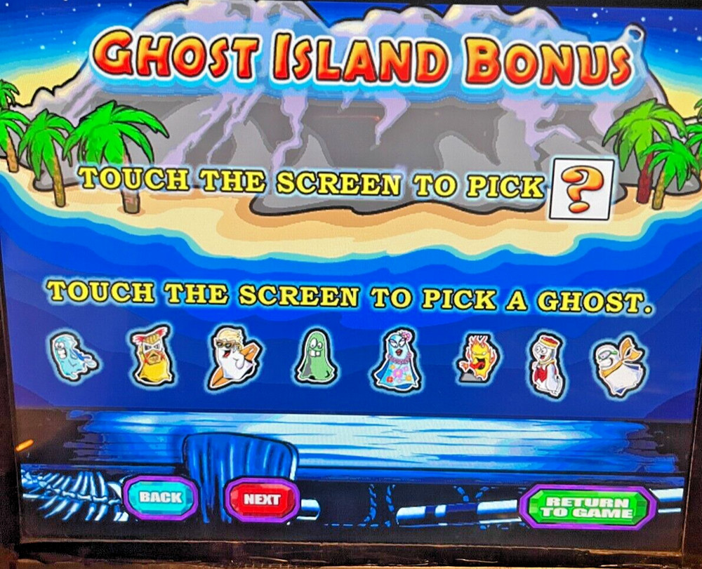 IGT I-game GHOST ISLAND Software