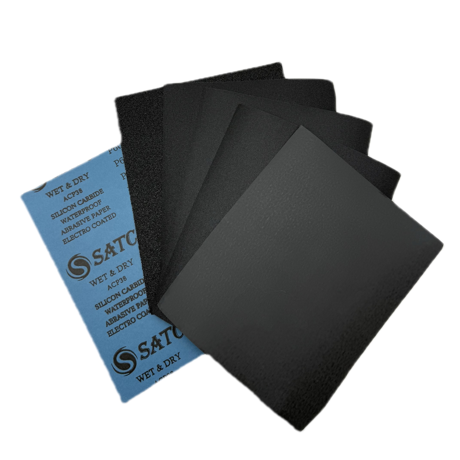 9x11 Wet Dry Sandpaper Sheets Silicon Carbide 60-3000 Grit Waterproof Automotive