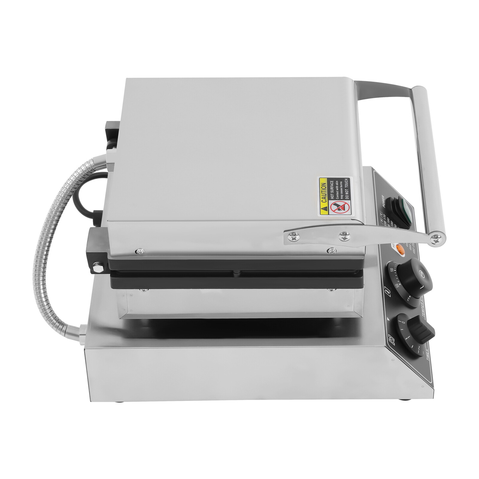 Electric Waffle Maker Commercial Belgian Waffle Baker Nonstick Baking Machine